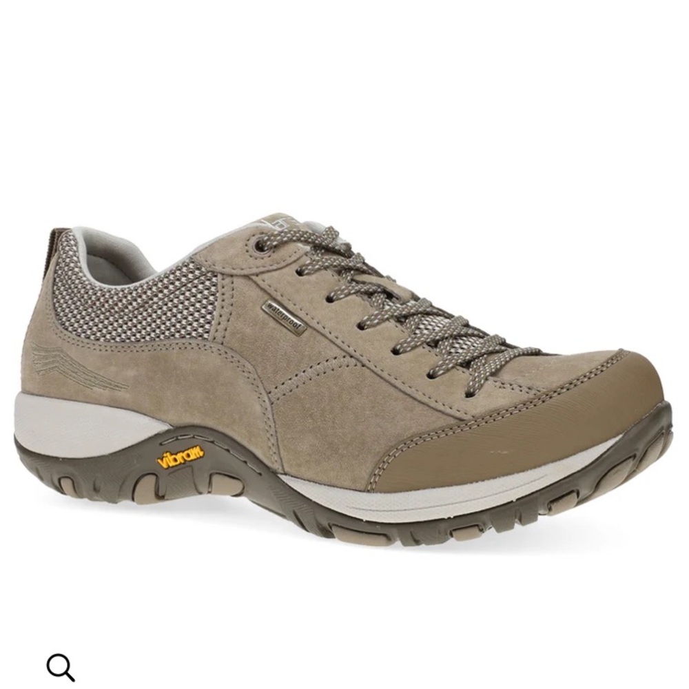 Dansko Paisley Waterproof Suede Leather Sneakers Shoes‎ Womens 40 Walnut Brown